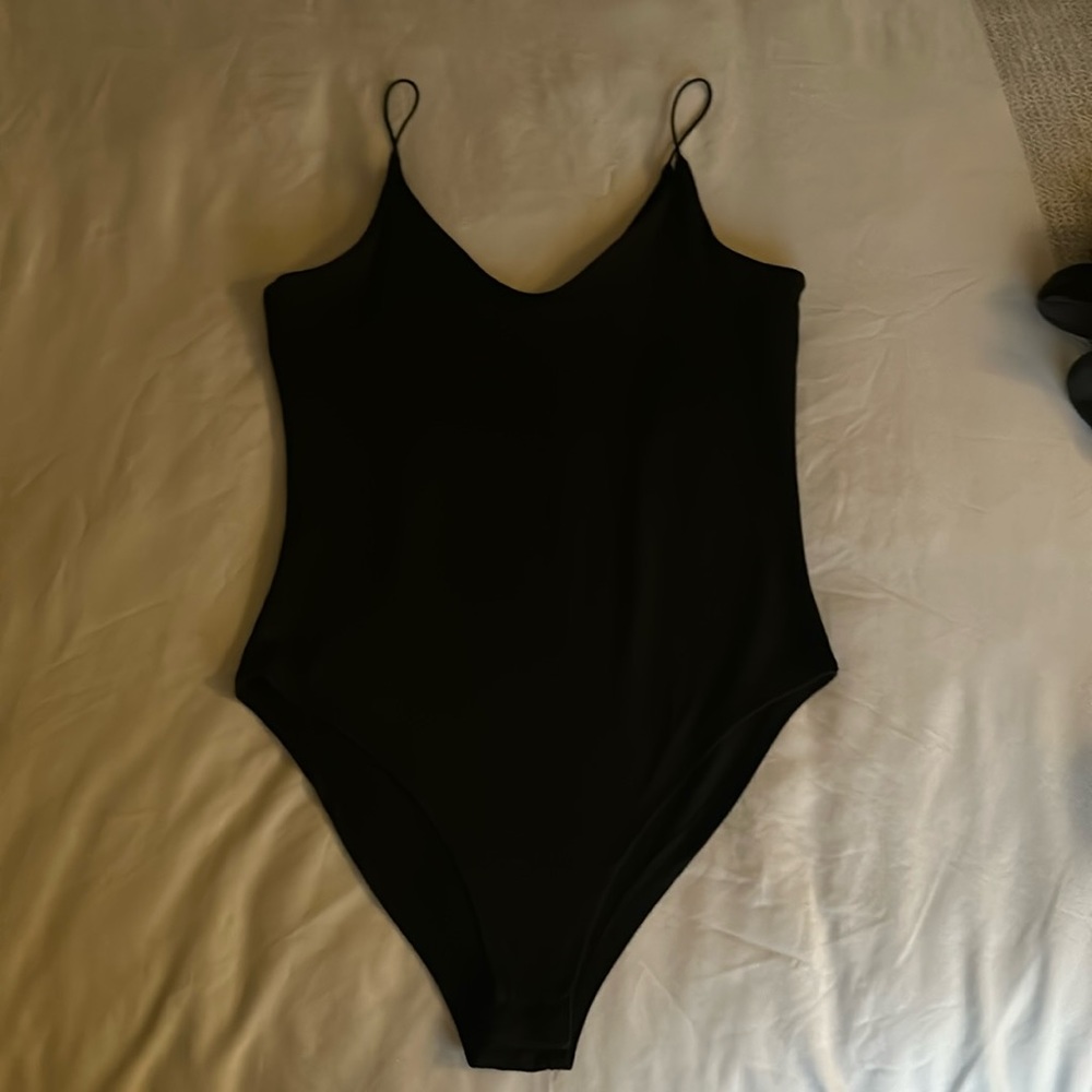 Gaze black XS bodysuit